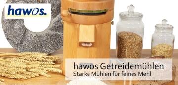 hawos Getreidemühlen - Starke Mühlen für feines Mehl