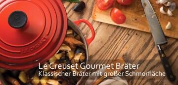 Le Creuset Gourmet Bräter - der ideale Bräter für große Familien