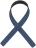 Lind DNA Serviettenring Loop Hippo Navy Blue 4er-Set