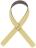 Lind DNA Serviettenring Loop Hippo Gold 4er-Set Lederoptik