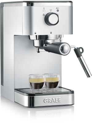 GRAEF Siebträger-Espressomaschine salita, silber