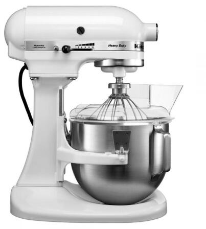 KitchenAid Küchenmaschine HEAVY DUTY in weiß, 4,8 L