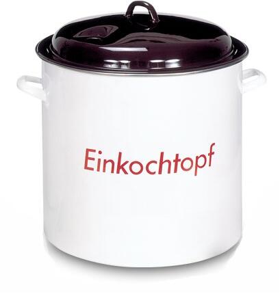 Krüger Einkochtopf mit Metalldeckel