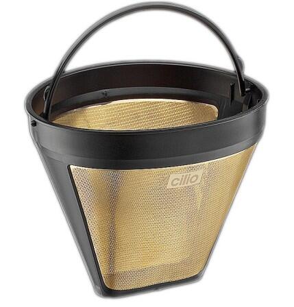 Cilio Gold-Dauer-Kaffeefilter Größe 4