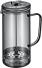 cilio Kaffeebereiter VENETO 8T grau French Press mit Glasbehälter