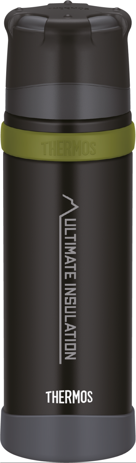 Thermos MOUNTAIN Bev Bottle cha. black mat 0,50l