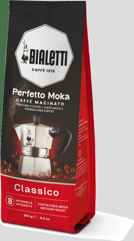 Bialetti Perfetto Moka Classico gemahlener Kaffee 250g Packung