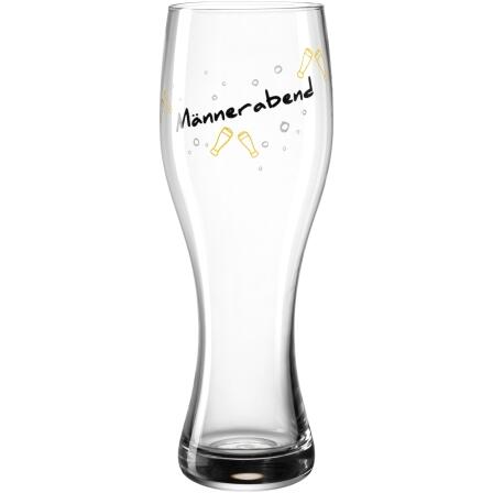 Leonardo Weizenbierglas PRESENTE 500 ml ′Männerabend′