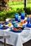 Le Creuset Grillpfanne Signature quadratisch in azure