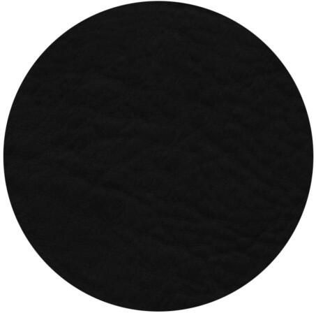 ASA 4er Set Untersetzer rund in schwarz matt