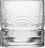 La Rochère DANDY Kaito Whiskyglas 6er Set, klar strukturiert