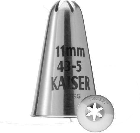 Kaiser Sterntülle geschlossen 11mm