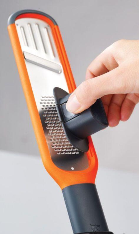 Joseph Joseph Handi-Grate 2-in-1 Minireibe Hobel orange