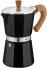 cilio Espressokocher CLASSICO NATURA schwarz mit Holzgriff