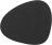 Lind DNA Tischset Curve L Nupo Black 4er-Set