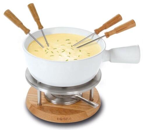 Boska Fondue-Set Bianco in weiß