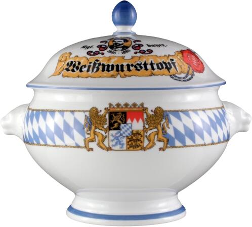 Seltmann Weiden Compact Löwenkopfterrine mit Deckel 3,00 l, Bayern