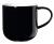 ASA Coppa Henkelbecher schwarz Keramik Tasse mit Henkel