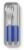 Monbento Slim Box Besteck blau, Gabel Messer Löffel Set