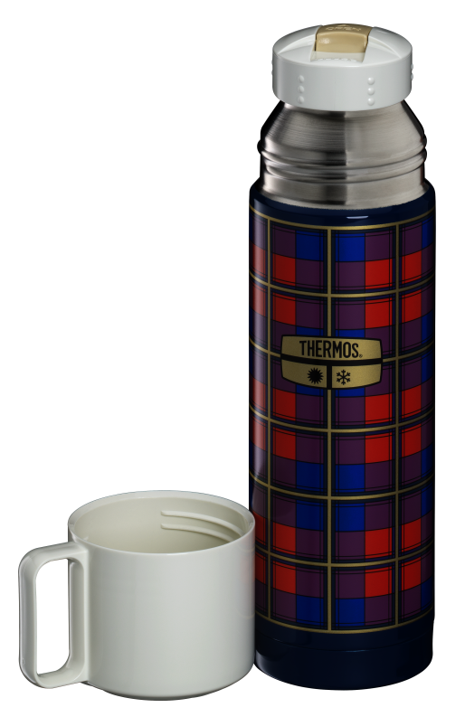 Thermos Isolierflasche Revival Beverage Bottle retro blue 0,50l