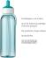 Mepal Wasserflasche flip-up campus 500 ml - blau