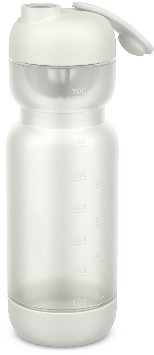 Mepal Shaker Sport 800 ml in ceramic white