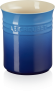 Le Creuset Kochkellen-Topf azure Keramik Utensilienhalter blau
