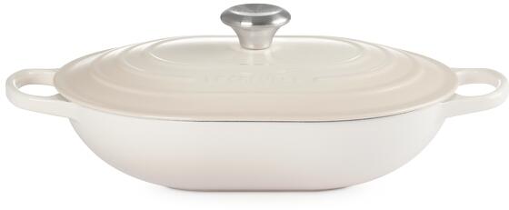 Le Creuset Oblong Signature in meringue