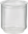 Stelton Pilastro Aufbewahrungsglas geriffeltes Glas mit Deckel