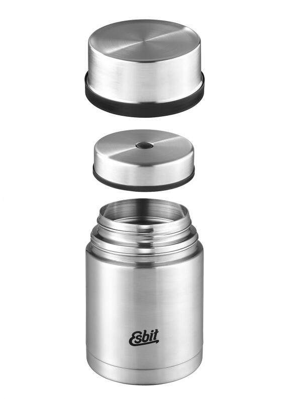 Esbit SCULPTOR Edelstahl Thermobehälter 1L mit Deckel und Einsatz