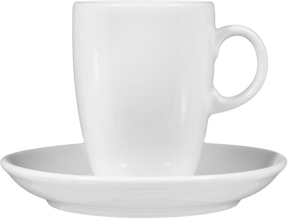 Seltmann Weiden VIP. Cappuccinotasse 0,23 l m.Untertasse, weiß