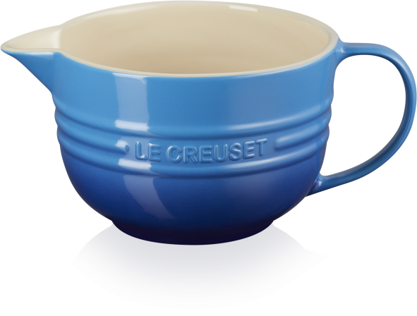 Le Creuset Rührschüssel mit Henkel in azure