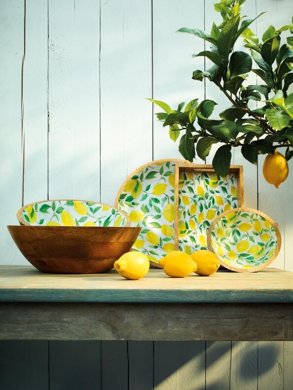 Zassenhaus Schale LEMON aus Mangoholz