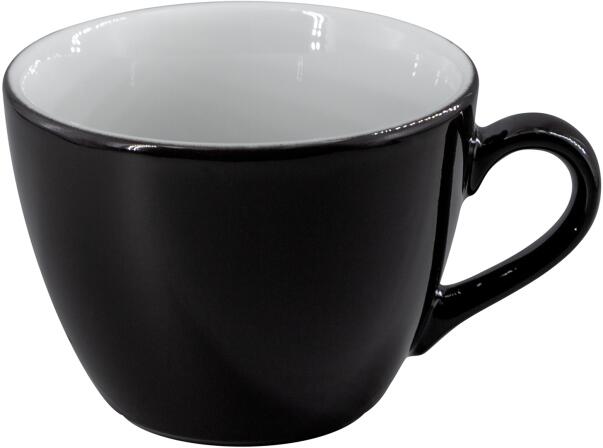 Eschenbach Porzellan Obertasse 0,21 l in schwarz