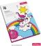 WMF Einhorn Kinderbesteck Set 4-teilig Verpackung mit Regenbogenmotiv