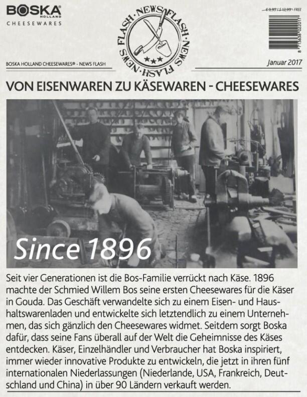 Boska Fonduebrenner News Flash Januar 2017 Since 1896