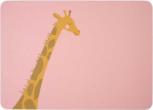 ASA Tischset Giraffe Gisèle kids in rose