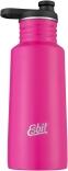 Esbit PICTOR Sporttrinkflasche, 550ML, Pinkie Pink, mit Extra Verschluss