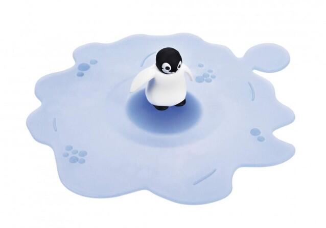 Lurch Sommerdeckel Arctic Summer Pinguin, 6er-Set