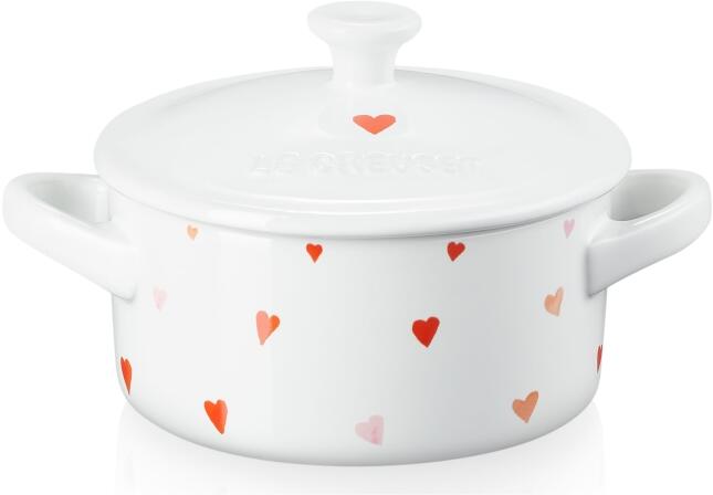 Le Creuset Mini Cocotte Hearts aus Steinzeug