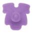 Städter Kunststoff-Ausstecher-Form Babybody 5,5 cm Lila / Violett