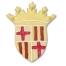 Städter Ausstechform Barcelona Wappen 9 cm