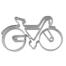 Städter Ausstechform Rennrad / Fahrrad 9 cm