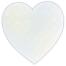 Städter Papierform Kuchenplatte 30 cm Weiß Herz