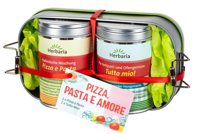 Herbaria Geschenkset Pizza, Pasta e amore