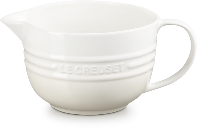 Le Creuset Rührschüssel mit Henkel in meringue