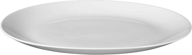 Seltmann Weiden Rondo/Liane Servierplatte oval 38,5x26 cm, weiß