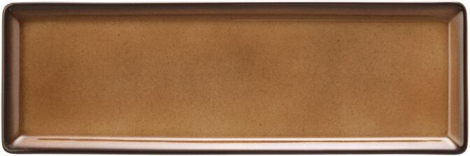 Seltmann Weiden Buffet-Gourmet Platte 32,5x10,8 cm, caramel