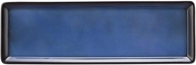 Seltmann Weiden Buffet-Gourmet Platte 32,5x10,8 cm, royalblau