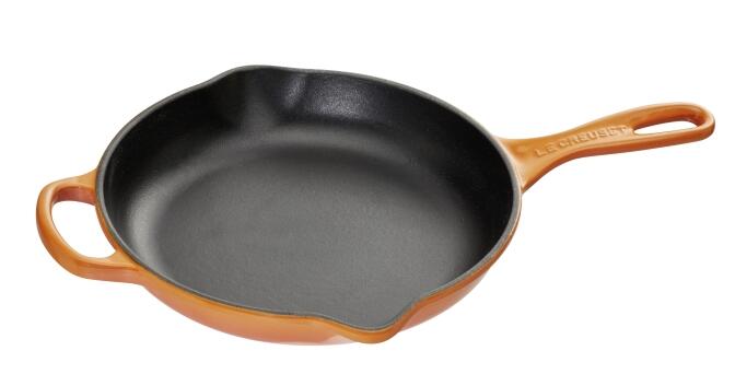 Le Creuset Brat- und Servierpfanne Signature in ofenrot